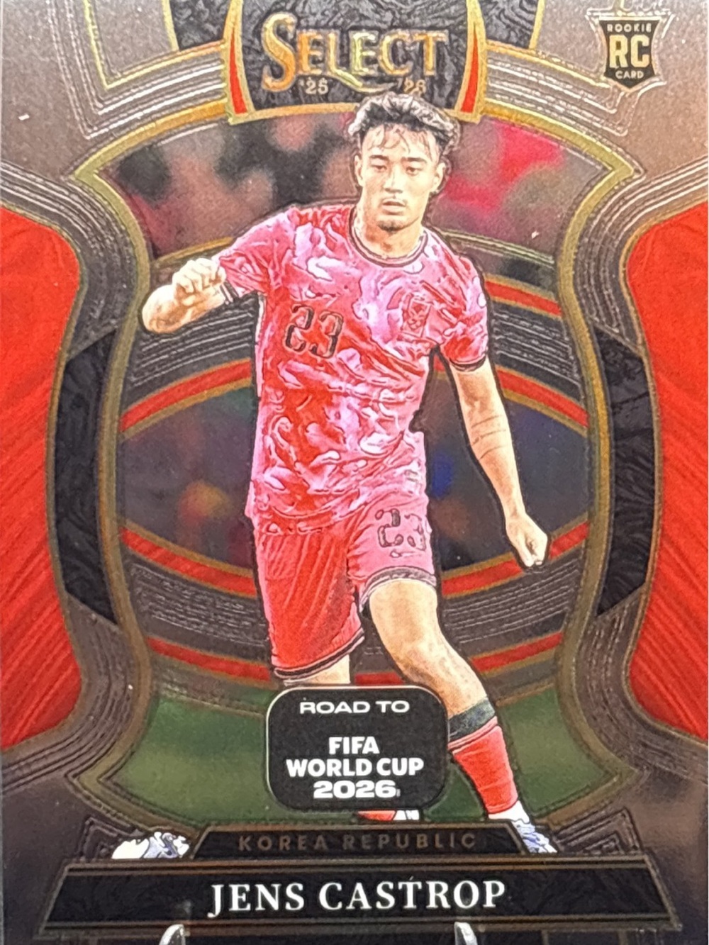 Panini Select FIFA World Cup 2026 Jens Castrop Rookie Soccer Trading Card